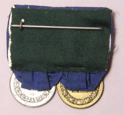 4 Year & 12 Year Medal Pair image 2