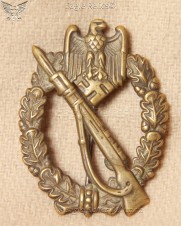 Bronze / Silver Infantry Assault Badge image 1