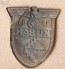 Kuban Shield No prongs No backing plate – Damaged image 2