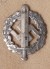SA Sports Badge in Silver. Maker marked – Silberes SA-Sportabzeichen image 1