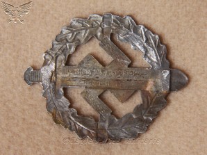 SA Sports Badge in Silver. Maker marked – Silberes SA-Sportabzeichen image 4