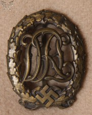 DRL ‘Reichssportabzeichen’ Bronze Sports Badge image 1