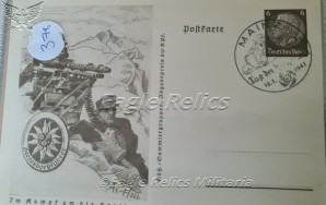 378: Mountain Troops Postcard image 1