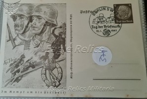 379: Army Infantry Postcard image 1