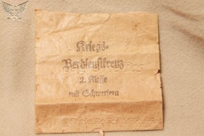 War Merit Cross 2nd Class with Swords.Kriegsverdienstkreuz 2.Klasse mit Schwertern image 4