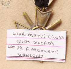 No 73 -War Merit Cross 2nd Class with Swords.Kriegsverdienstkreuz 2.Klasse mit Schwertern image 4