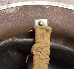 WW2  Sand Textured British Combat Helmet image 5