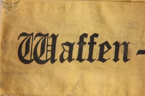 Waffen-SS Auxiliary’s Armband – Waffen-SS Armbinde image 3