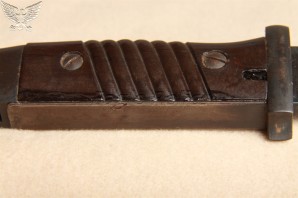 Matching Numbered Early low number K98 Bayonet & Frog image 3