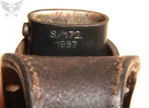 Matching Numbered Early low number K98 Bayonet & Frog image 4